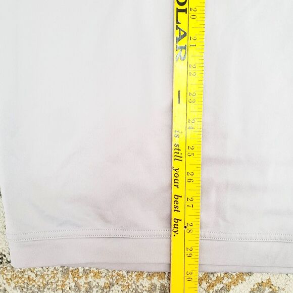 Peter Millar Verge Performance Quarter-Zip Golf Long Sleeve Gale Grey Mens 2XL - Picture 11 of 12